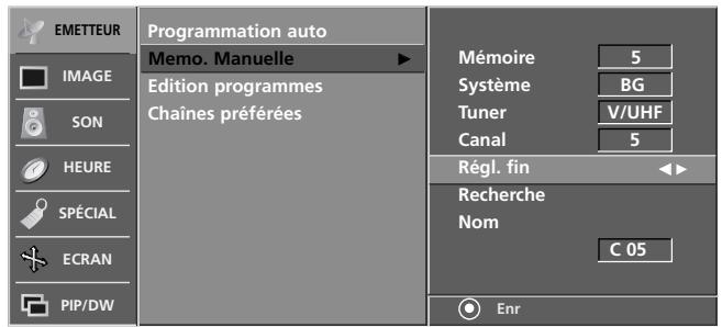 LG-GOLDSTAR 32LP1R-2E - Réglage de précision - 2