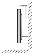 LG-GOLDSTAR 32LP1R-2E - Montage au mur : Installation horizontal - 3