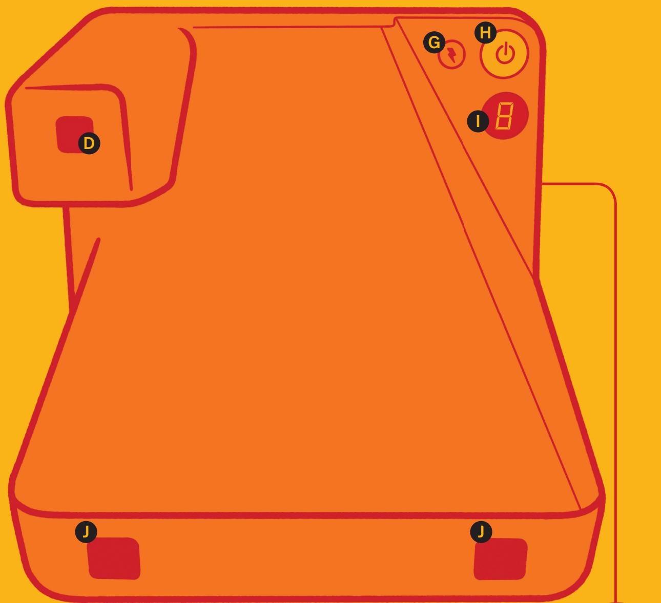 POLAROID NOW YELLOW - Cetteamera fonctionne avec - 1