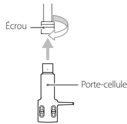 TEAC TN-4D - Installez le porte-cellule. - 1