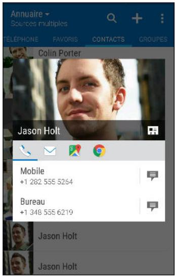 HTC ONE m9+ - Rester en contact - 1