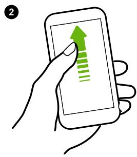 HTC ONE m9+ - Réveiller et déverrouiller - 3