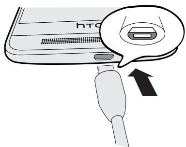 HTC ONE m9+ - Charger la batterie - 2