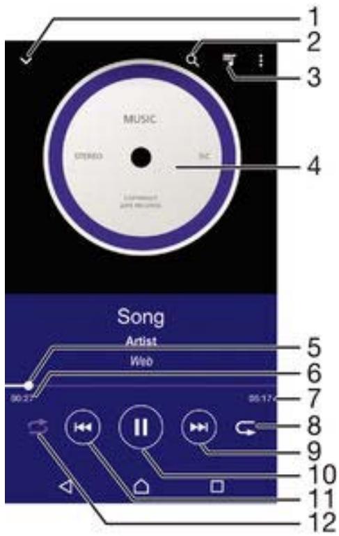 1 2 3 MUSIC STUDIO 4 Longitudinal music instrument Song Artist 5 6 7 8 9 10 11 12 90:27 95:17