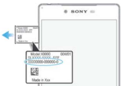 SONY Model X0000 00W01 C:\XXXX\XXX_EFF 0000000-000000-0 Made in Xxx