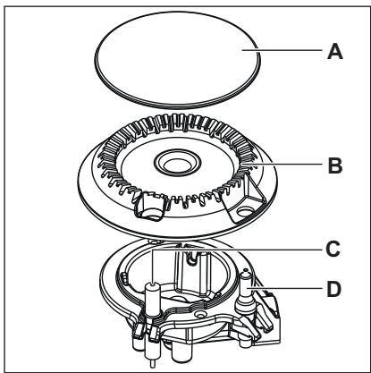 ELECTROLUX EGG75372W - Brennerübersicht - 1