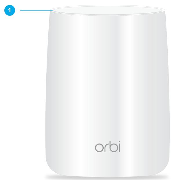NETGEAR RBK20 - Orbi Satellite Model RBS50 Hardware Overview - 1