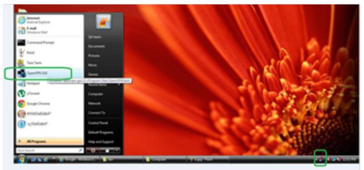 NETGEAR RBK20 - To open a VPN tunnel: - 1