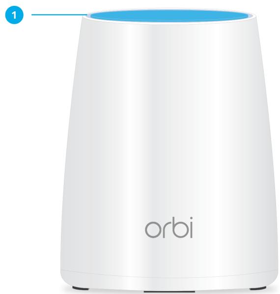 NETGEAR RBK20 - Orbi RouterModelRBR40HardwareOverview - 1