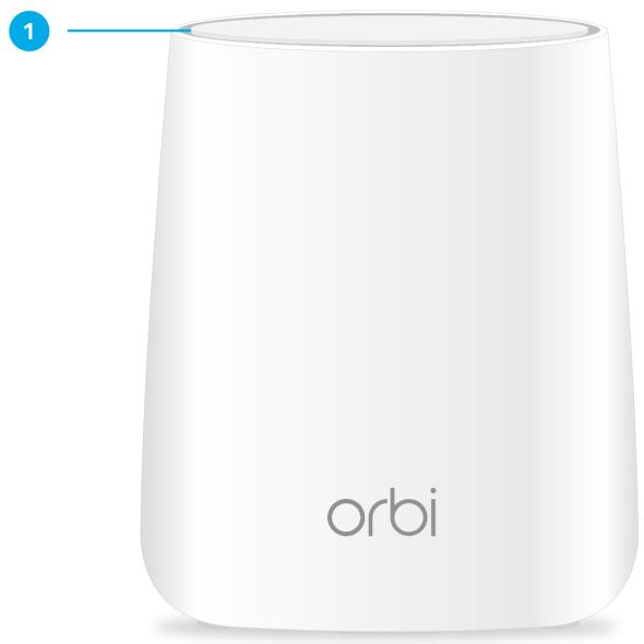 NETGEAR RBK20 - Orbi Satellite Model RBS20 Hardware Overview - 1