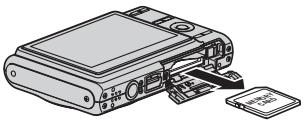 CASIO EX-Z65 - Retirez la carte mémoire de l'appareil photo. - 1