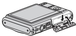 CASIO EX-Z65 - Fermez le couvercle de batterie. - 1