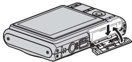 CASIO EX-Z65 - Fermez le couvercle de batterie. - 1