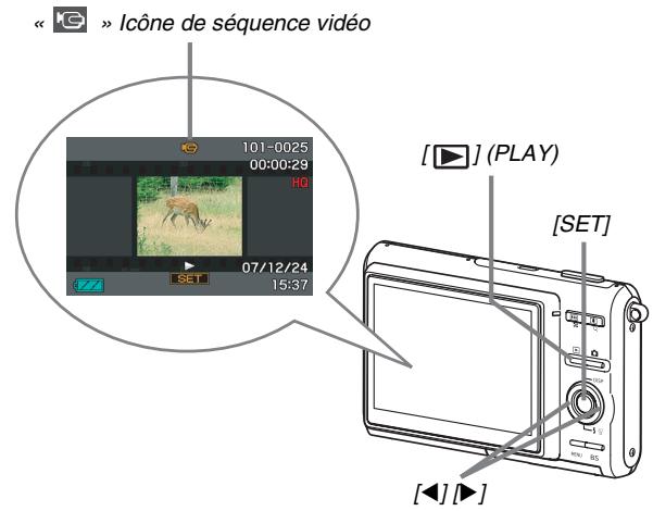 CASIO EX-Z65 - Affichage d'une série vidéo - 1