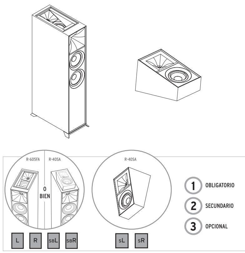 KLIPSCH HIFIR-605FA - ALTAVOCES REFERENCE CON TECNOLOGÍA ATMOS® DE DOLBY - 1