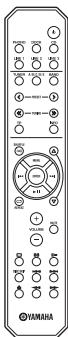 YAMAHA A-S300 BL - Telecommande - 1
