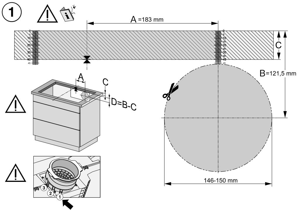 MIELE KMDA7473F - Encastrement à fleur de plan - 1