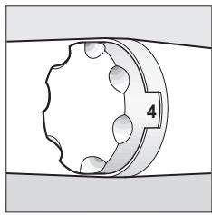 ARISTON MTAA 4611 V BLANC - Vu de après - 8