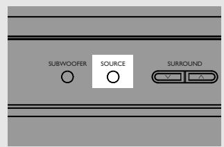 THOMSON DPL680HT - Sélection d'une source Audio/Video - 1