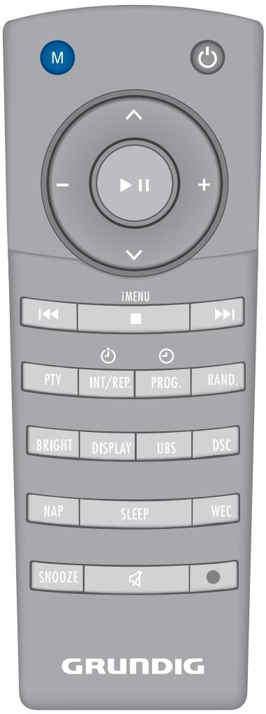 GRUNDIG UMS4950 - Remarque : - 1