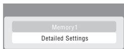 PIONEER DVR-433H - Déplacez le curseur vers le bas et sélectionnez 'Detailed Settings'. - 1