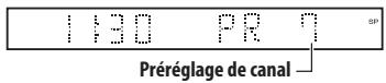 PIONEER DVR-433H - Utilisez les touches CHANNEL +/- pour sélectionner le canal de télévision sur lequel est diffusée l'émission à enregistrer. - 1