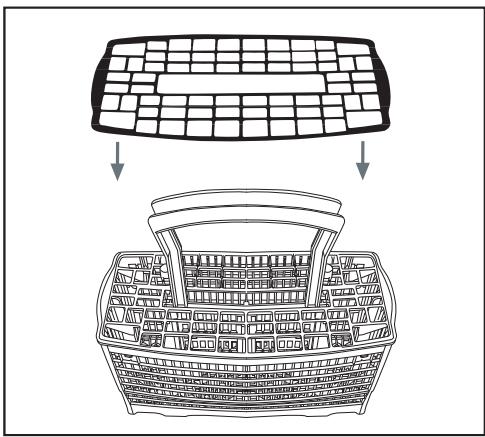 BEKO DIN1422 - Panier à couverts (en fonction du modele) - 1