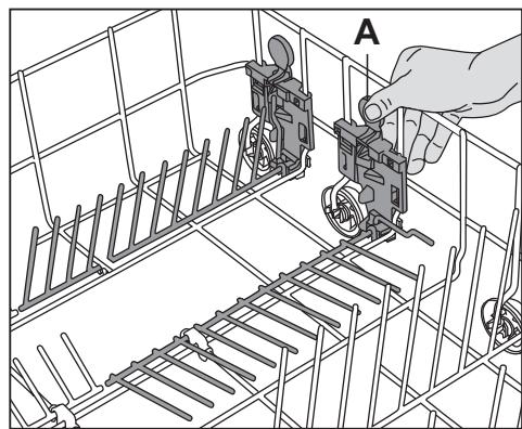 BEKO DIN1422 - tringles de support à assiettes pliables (en fonction du modele) - 2