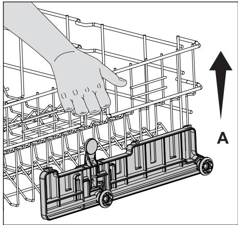 BEKO DIN1422 - Panier à couverts à trois compartments (en fonction du modulo) - 1