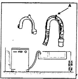 ARISTON LL68 - Raccordement au tuyau d'évacuation. - 1
