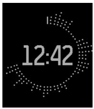 FITBIT SURGE S BLEU - Modification de l'affichage de l'horloge - 4