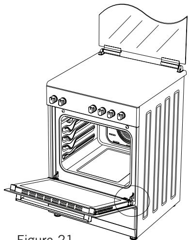 DARTY DA1GX - Installation Of The Oven Door - 1