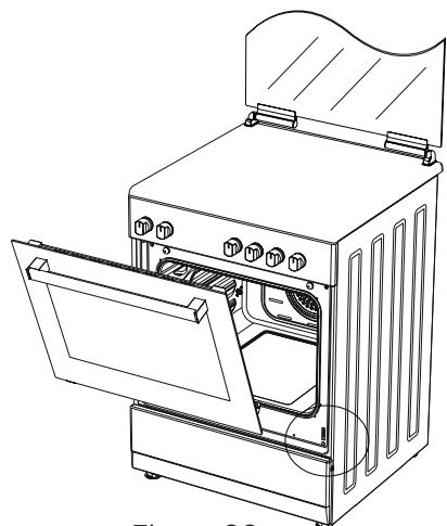 DARTY DA1GX - Assemblage De La Porte Du Four - 2