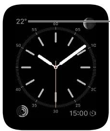 APPLE WATCH SPORT 38 ALU ROSE - Afficher la météo sur votre cadran de l'heure - 1