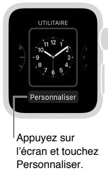 APPLE WATCH SPORT 38 ALU ROSE - Personnaliser le cadran de l'heure - 2