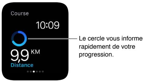 APPLE WATCH SPORT 38 ALU ROSE - "Démarre un exercice." - 3