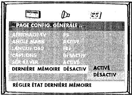 PROLINE TVD 1425 - RÉGLAGES DVD - 1
