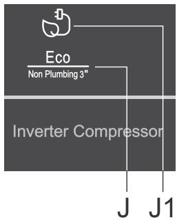 HISENSE SSP535NPC - Alarme de remplacement du filtré à eau - 1
