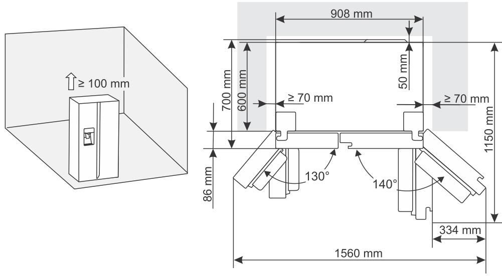 HISENSE SSP535NPC - Installation de l'appareil - 1