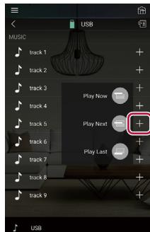 PIONEER VSX-LX505-S - Ajouter des informations Play Queue - 2