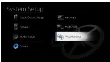 PIONEER VSX-LX505-S - Mise à jour - 2