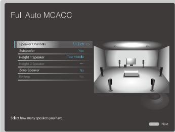 PIONEER VSX-LX505-S - Full Auto MCACC - 2