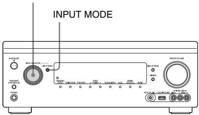 SONY STR-DA2800ES - Passage entre son numérique et analogique - 1