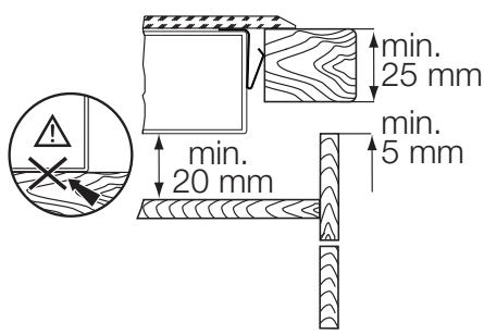 CANDY EHD60127P - ! Avertissement Si vous table de cuisson est endommagée (éclat, félure,...), débranchez votre apparéil pour éviter tout risque d'électrocution. - 8