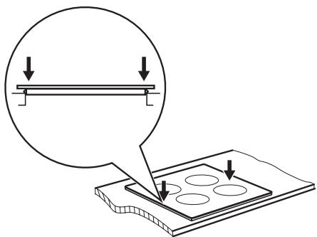 CANDY EHD60127P - ! Avertissement Si vous table de cuisson est endommagée (éclat, félure,...), débranchez votre apparéil pour éviter tout risque d'électrocution. - 7