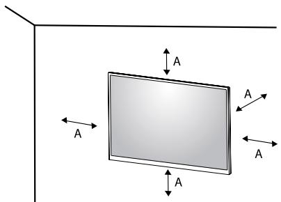 DARTY LGECRAN27GP850P-BB - Installation au mur - 1