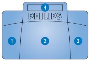 PHILIPS LFH7177/05 - Pédale de commande 2330 - 1