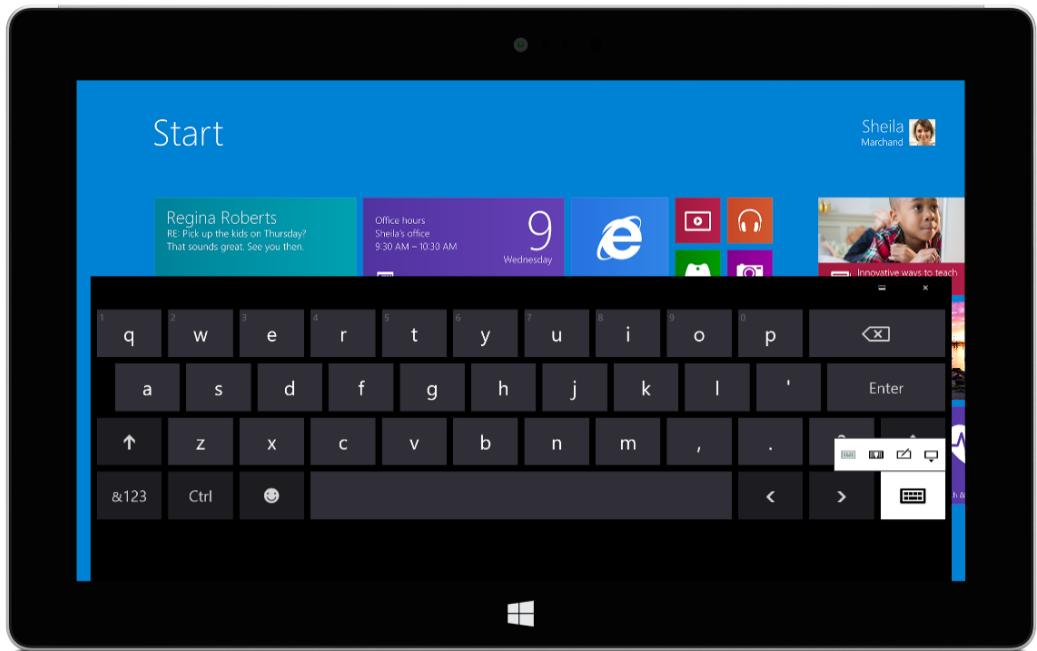 MICROSOFT W5Y-00003 - Affichage du clavier visuel - 2