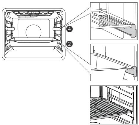 HISENSE BL64213EPB - Guides coulissants fixes - 1