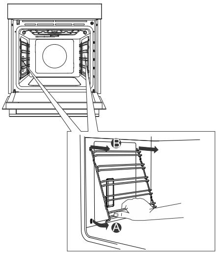 HISENSE BL64213EPB - Retrait du fil et des guides coulissants fixes (extensibles) - 1